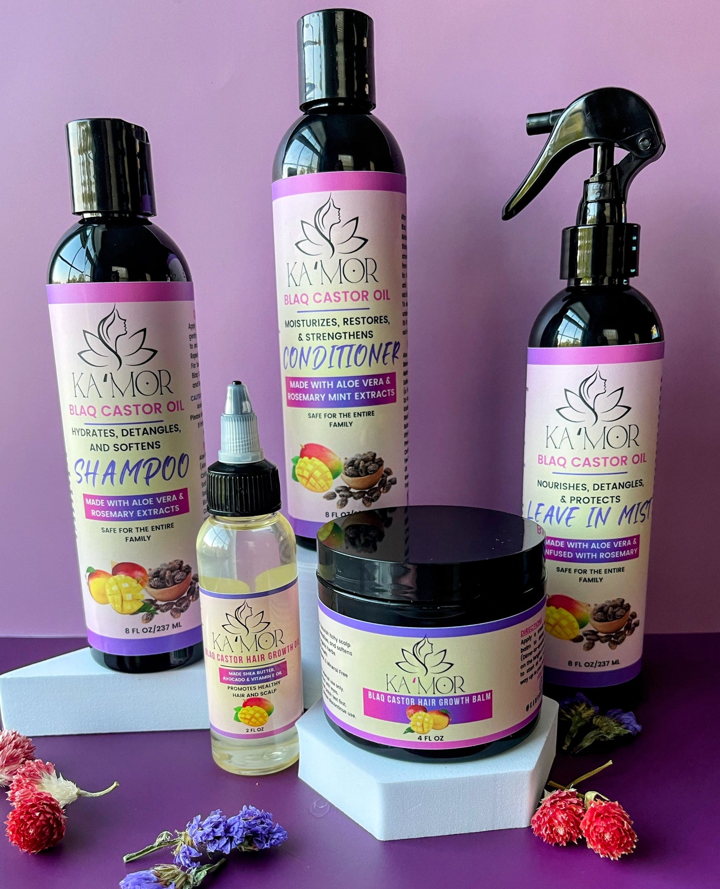 Blaq Castor Hair Growth Balm - Mango