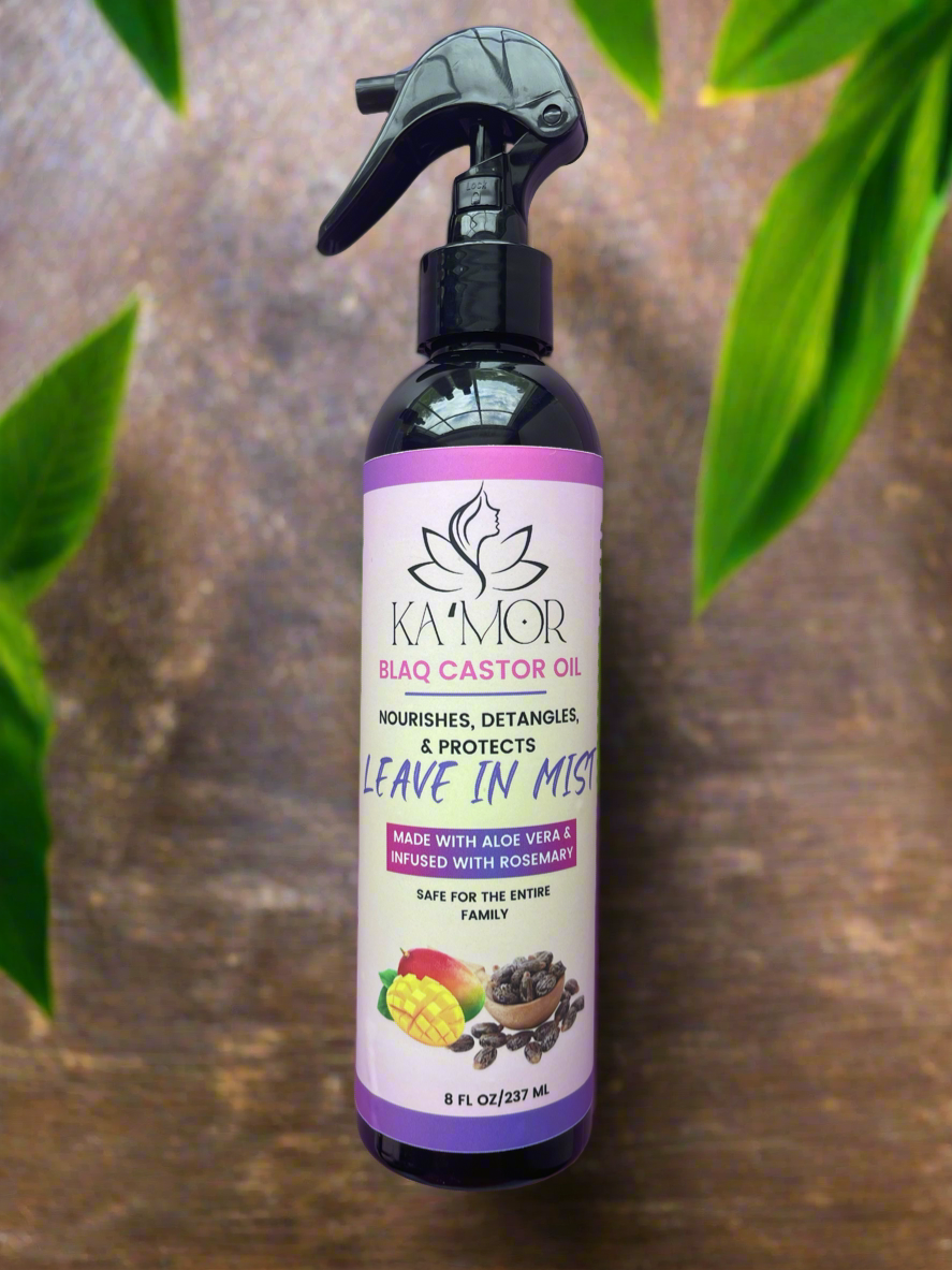 Blaq Castor Oil Leave In Mist - Mango