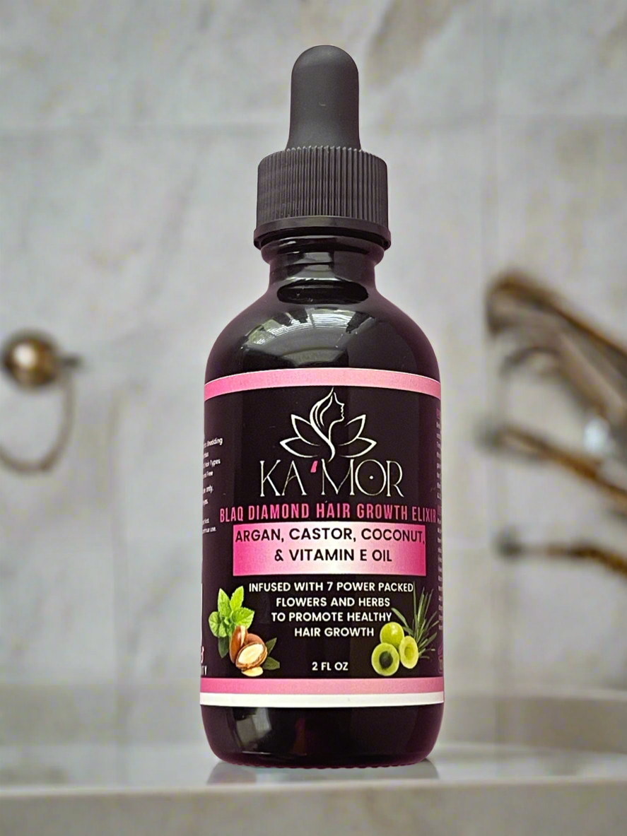 Blaq Diamond Rosemary Hair & Scalp Elixir - 2oz