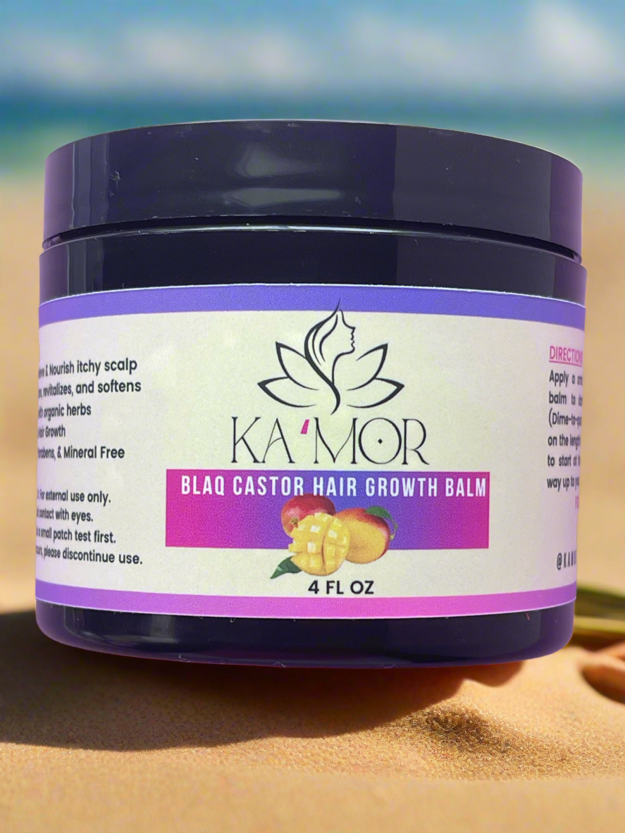 Blaq Castor Hair Growth Balm - Mango