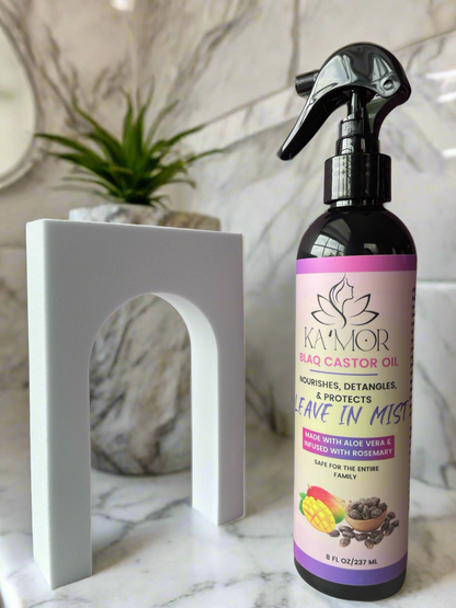 Blaq Castor Oil Leave In Mist - Mango