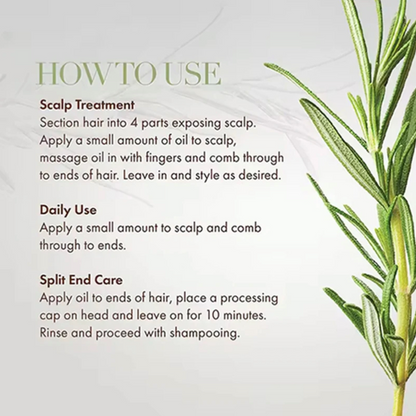 Blaq Diamond Rosemary Hair & Scalp Elixir - 2oz