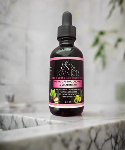 Blaq Diamond Rosemary Hair & Scalp Elixir - 2oz