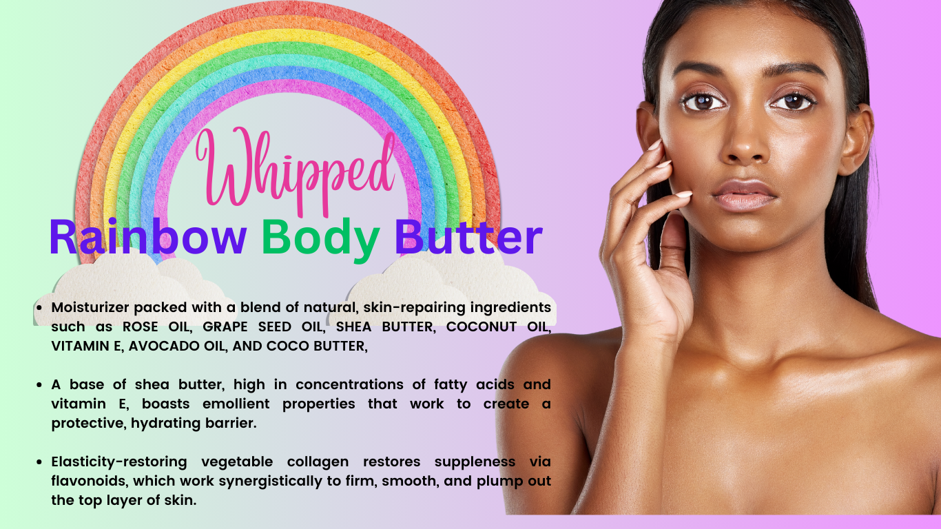 Rainbow Whipped Body Butter