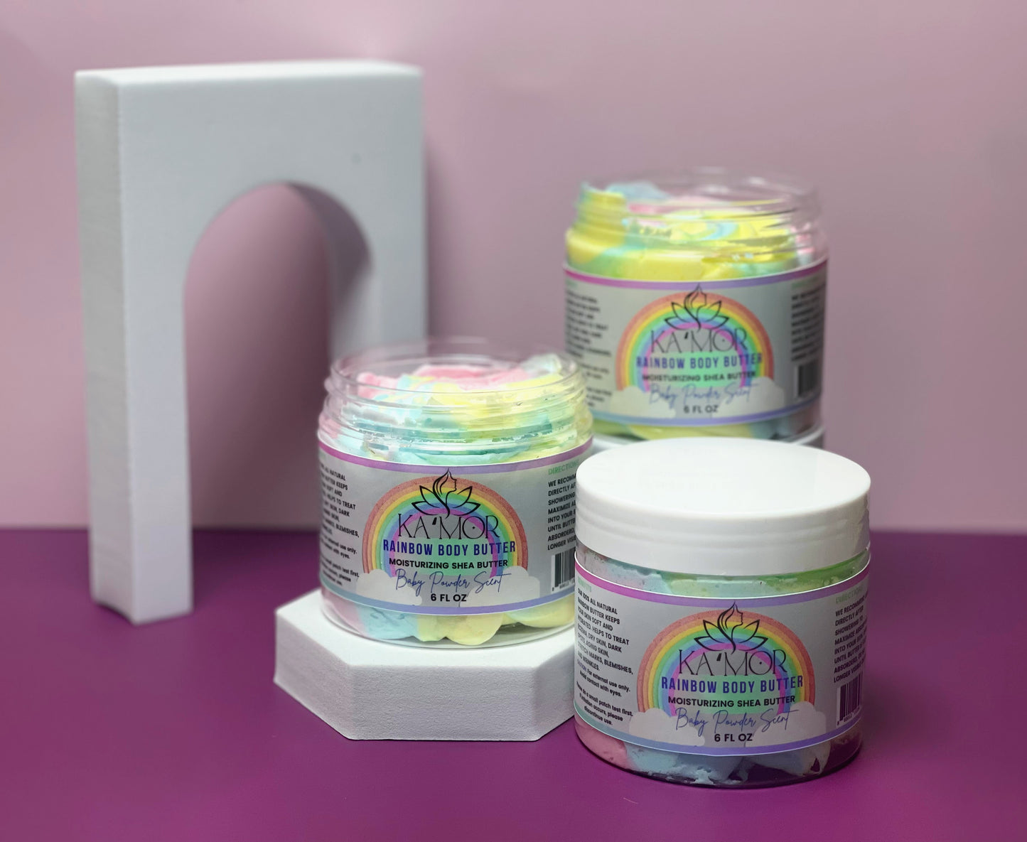 Rainbow Whipped Body Butter