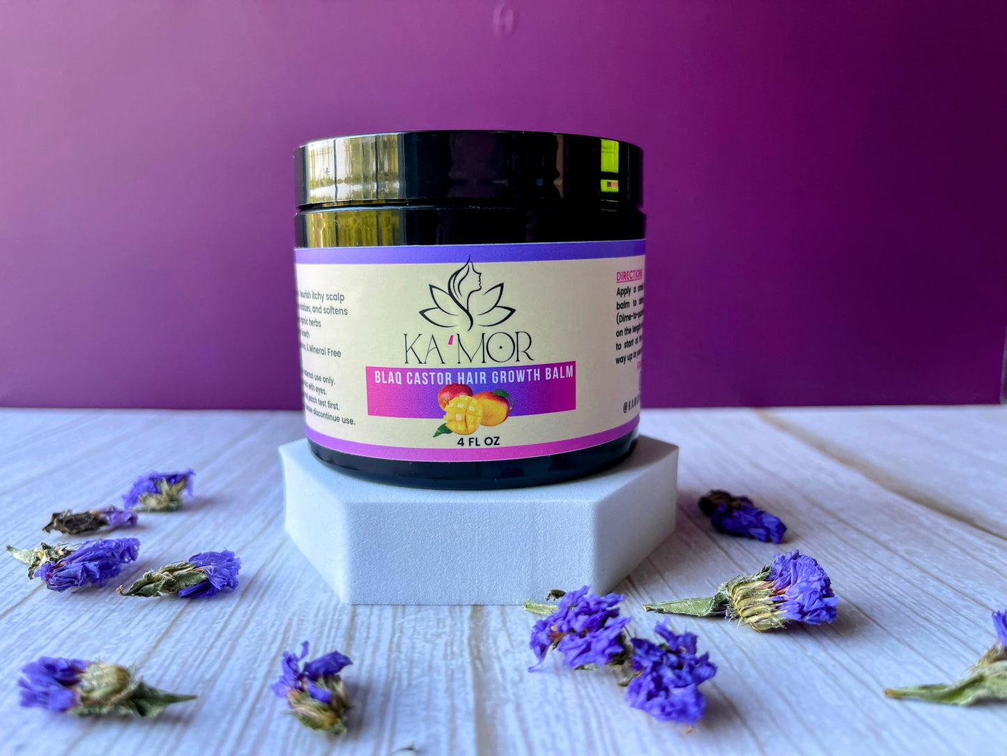 Blaq Castor Hair Growth Balm - Mango