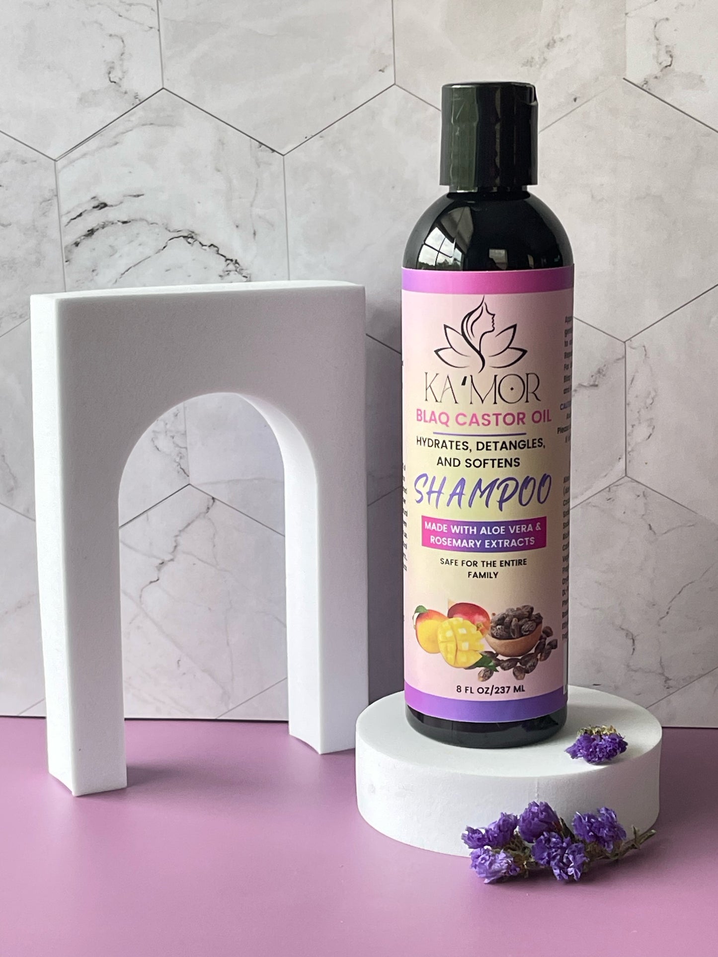Blaq Castor Oil Shampoo - Mango