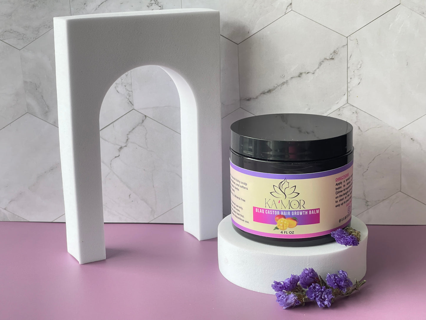 Blaq Castor Hair Growth Balm - Mango